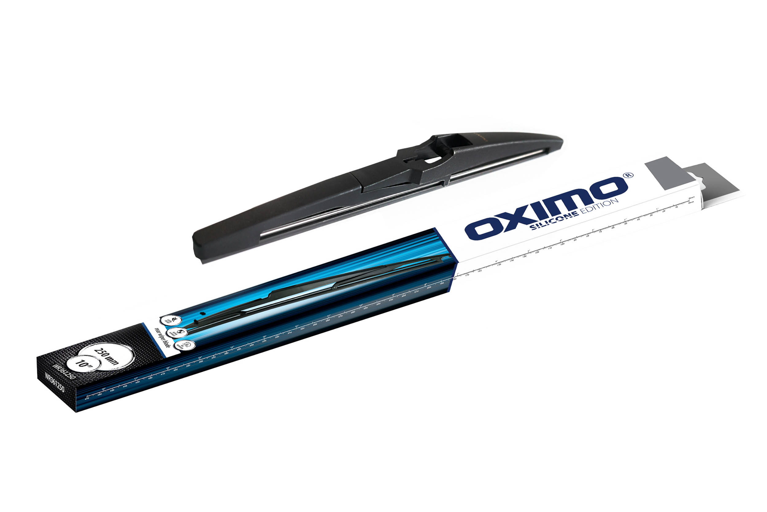 OXIMO WR361250 Hátsó silicon ablaktörlő lapát 250 mm